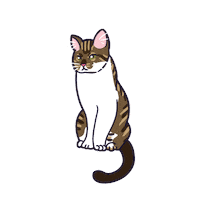 Cat Wurmi Sticker by TheBetterCat