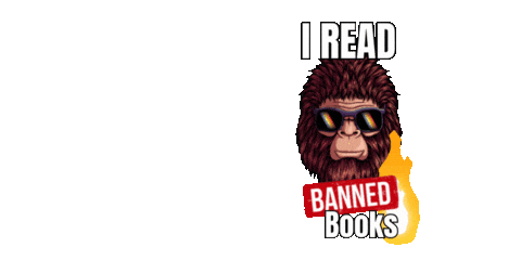 Read Banned Books Sticker by Timberland Regional Library
