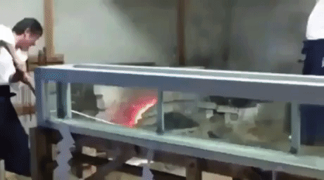 samurai sword curve GIF