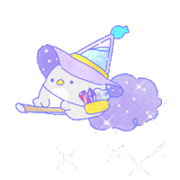 Halloween Penguin Sticker