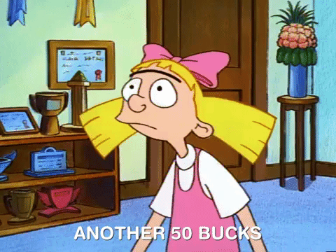 hey arnold nicksplat GIF