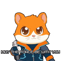 Star Wars Hamster Sticker by Hamieverse