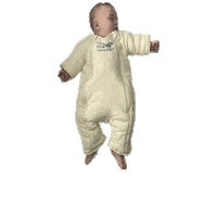 Liam Bouncing Baby Sticker by Chris Cimino