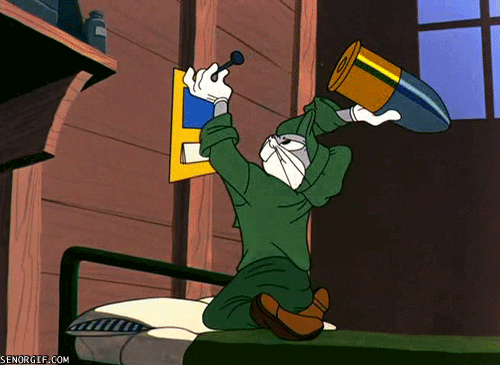 bugs bunny animation GIF by Cheezburger
