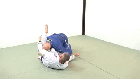 ritchieyip giphygifmaker bjj over under guard pass GIF