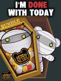 Tired Work GIF by DeddyBears