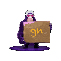 Night Gorilla Sticker