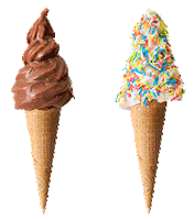 ice cream cheers Sticker