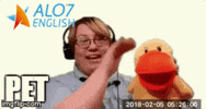 pet total physical response GIF by ALO7.com