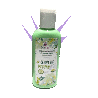 Baykini crema leche hidratante pepino Sticker