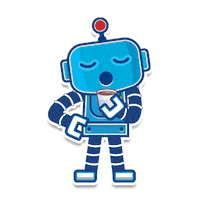 robociencia morning robot maker ciencia Sticker