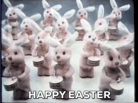 Easter Bunny Rabbit GIF by Vivid People Disco