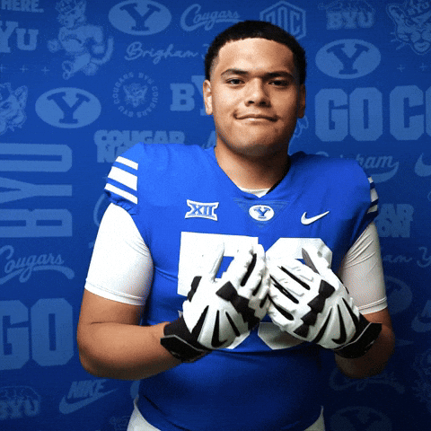 College Football Go Cougs GIF by BYU Cougars