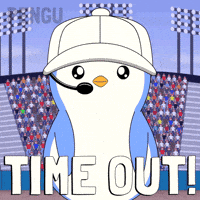 Time Out Football GIF by Pudgy Penguins