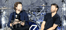 aborddelimpala jensen ackles fist bump jared padalecki j2 GIF