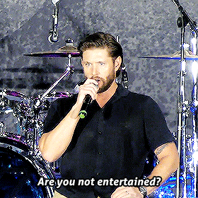 aborddelimpala jensen ackles entertained aborddelimpala GIF