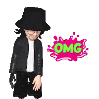 Oh My God Omg Sticker