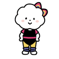 friends love Sticker by FLUFFY HOUSE