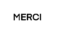 Merci Thank You Sticker by Pouzauges Vendée Handball