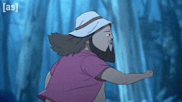 Freak Out Running GIF by Adult Swim