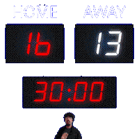 12 Away Sticker