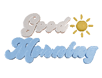 Happy Good Morning Sticker