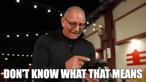 Dont Know What GIF by Chef Robert Irvine