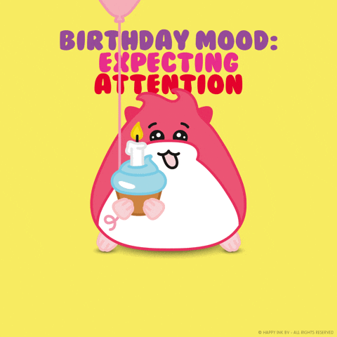 Happy Birthday Girl GIF by hamsta.world