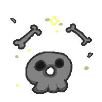 Halloween Star Sticker