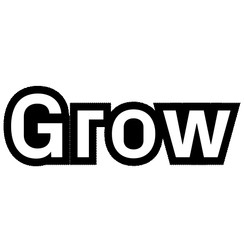 Grow Sticker by Amobee_Life