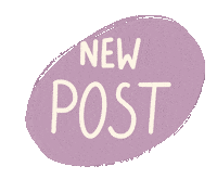 New Post Sticker