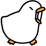 Weishasha duck talk quarrel weishasha Sticker