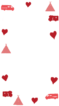 Heart Love Sticker by Reiseausschnitte