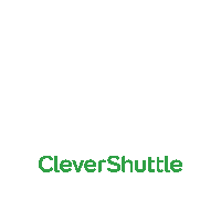 logo go green Sticker by CleverShuttle