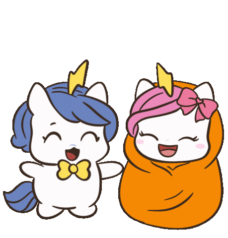 Love You Xoxo Sticker by Brave Unicorn