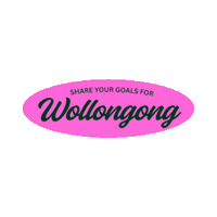 Goals Sticker by City of Wollongong