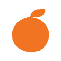 Orange Sticker by angbaoth