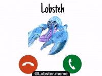 Fih Blue Lobster GIF