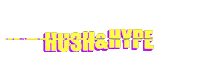 hype hush Sticker by CINEKEEPER