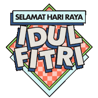 Happy Hari Raya Sticker
