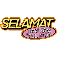 Happy Hari Raya Sticker