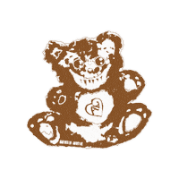 Bear Stamp Sticker by Amenity Ave