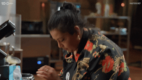 Stressed What Do I Do GIF by MasterChefAU