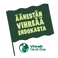 Vihreat Eduskuntavaalit Sticker by Vihreät – De Gröna