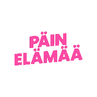 Päinelämää Sticker by Roosa nauha