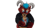 Hockey Mascot Sticker by New Mexico Goatheads