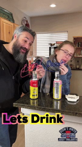 Mixed Drink Drinking GIF by Tailgating Challenge