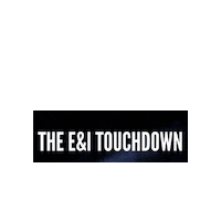 eandiwu eandiwu eanditouchdown Sticker