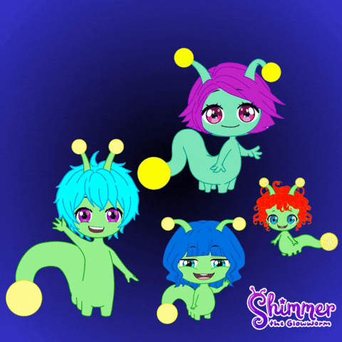 Glow Up Fathers Day GIF by ShimmertheGlowworm