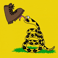 Snake Boot Licker GIF by Chris Piascik